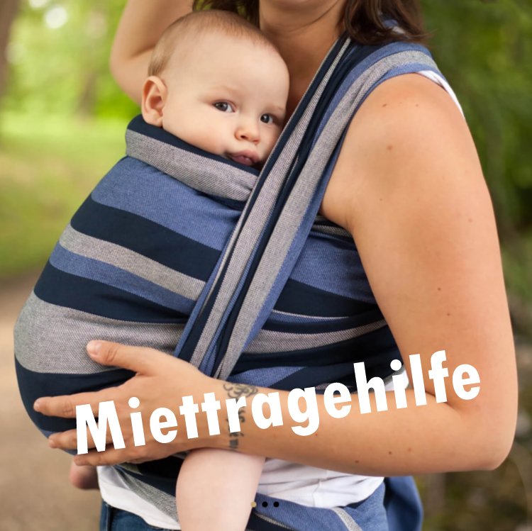 Miettragetuch Nr. 6 (ca. 4.60 m) - Familienbande - Hoppediz